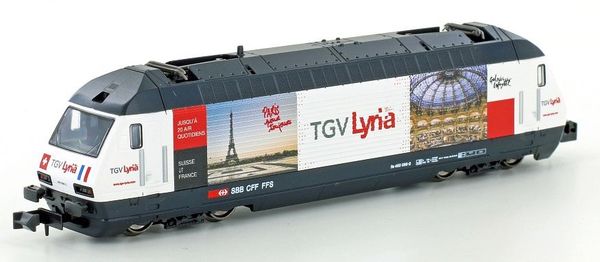 Kato HobbyTrain Lemke K137120 - Swiss Electric Locomotive Reihe 460 TGV Lyria of the SBB